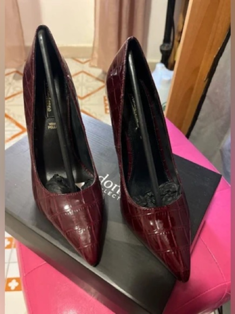 New Auth Italian Prima Donna Collection Pointed Heels Size 38